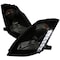 Spec-D Tuning 03-05 Nissan 350Z Projector Headlights, LHP-350Z03SM-RS LHP-350Z03SM-RS - alternate 1